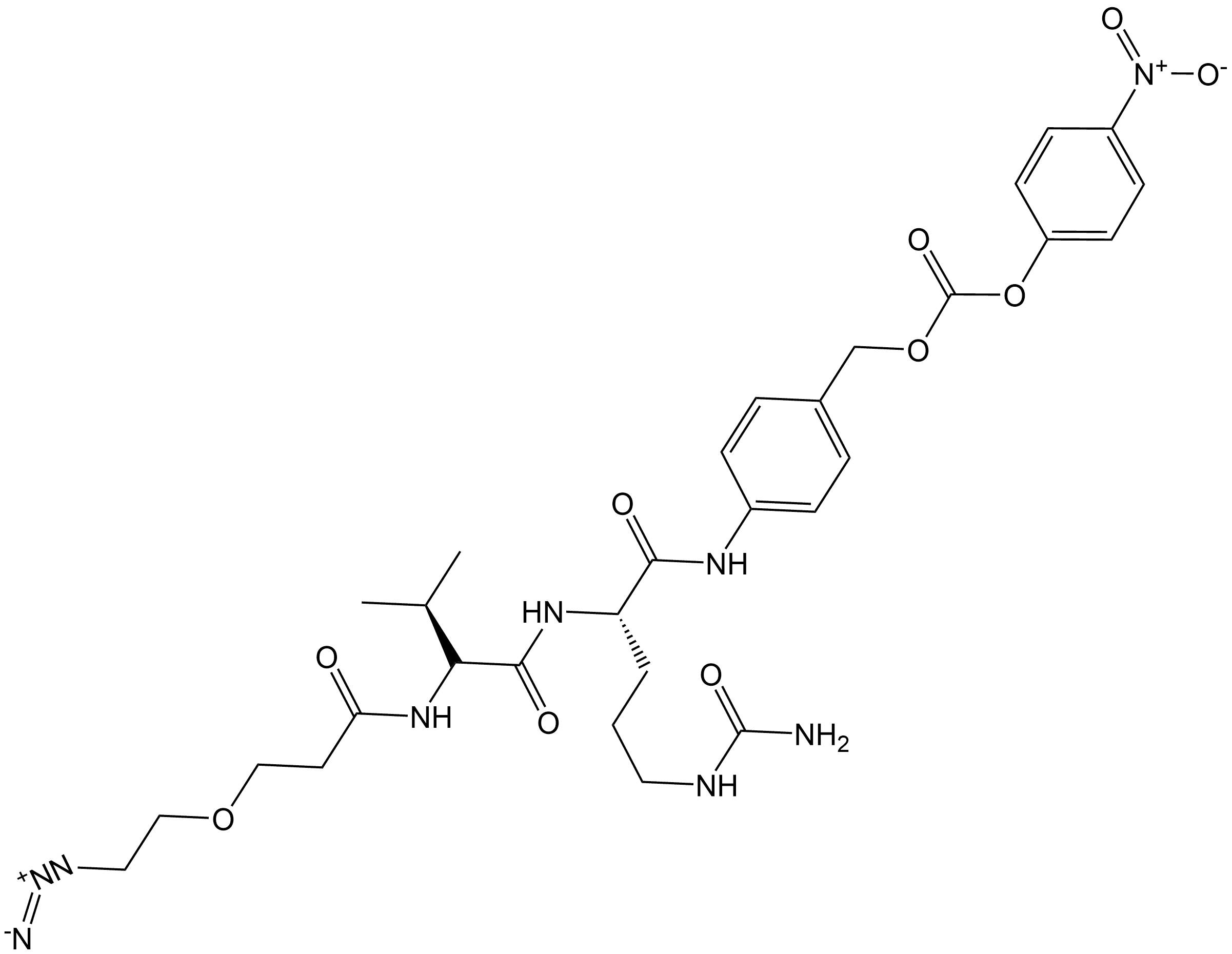 Azido-PEG1-Val-Cit-PABC-PNP