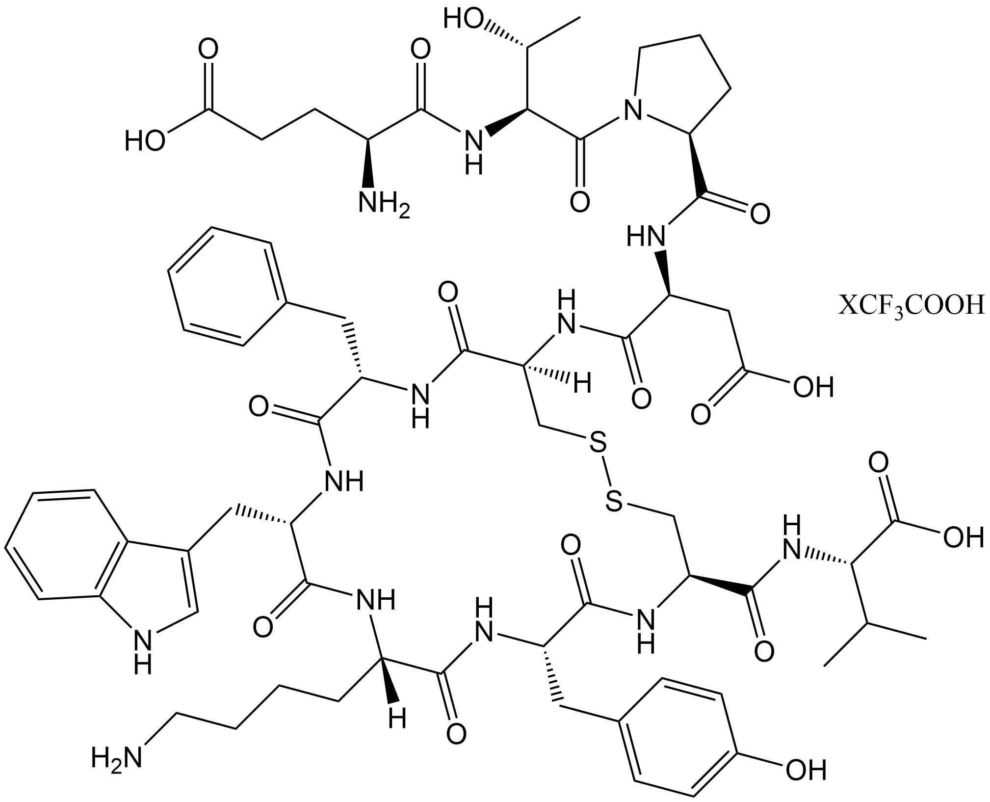 Urotensin II (114-124, human) TFA