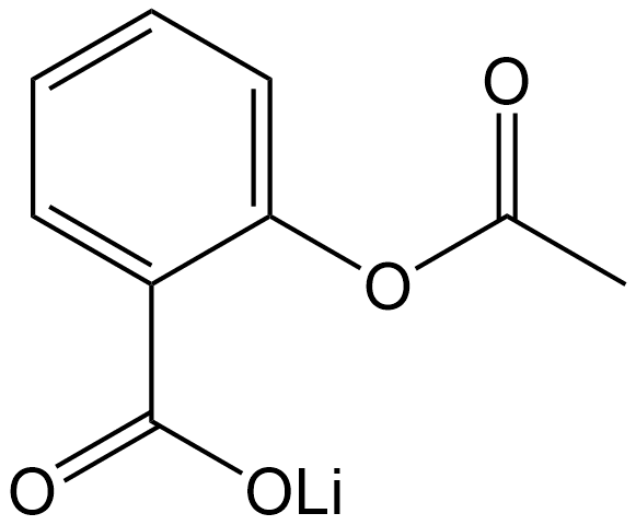 Acetylsalicylic acid lithium