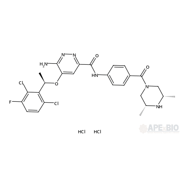 Ensartinib (X-396) dihydrochloride