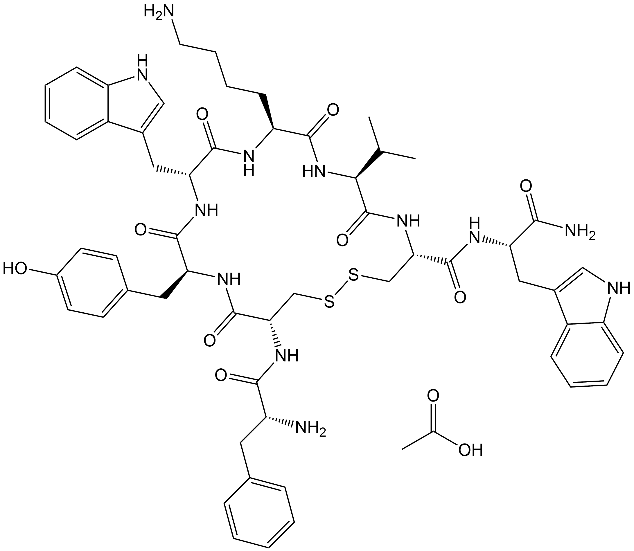 Vapreotide acetate