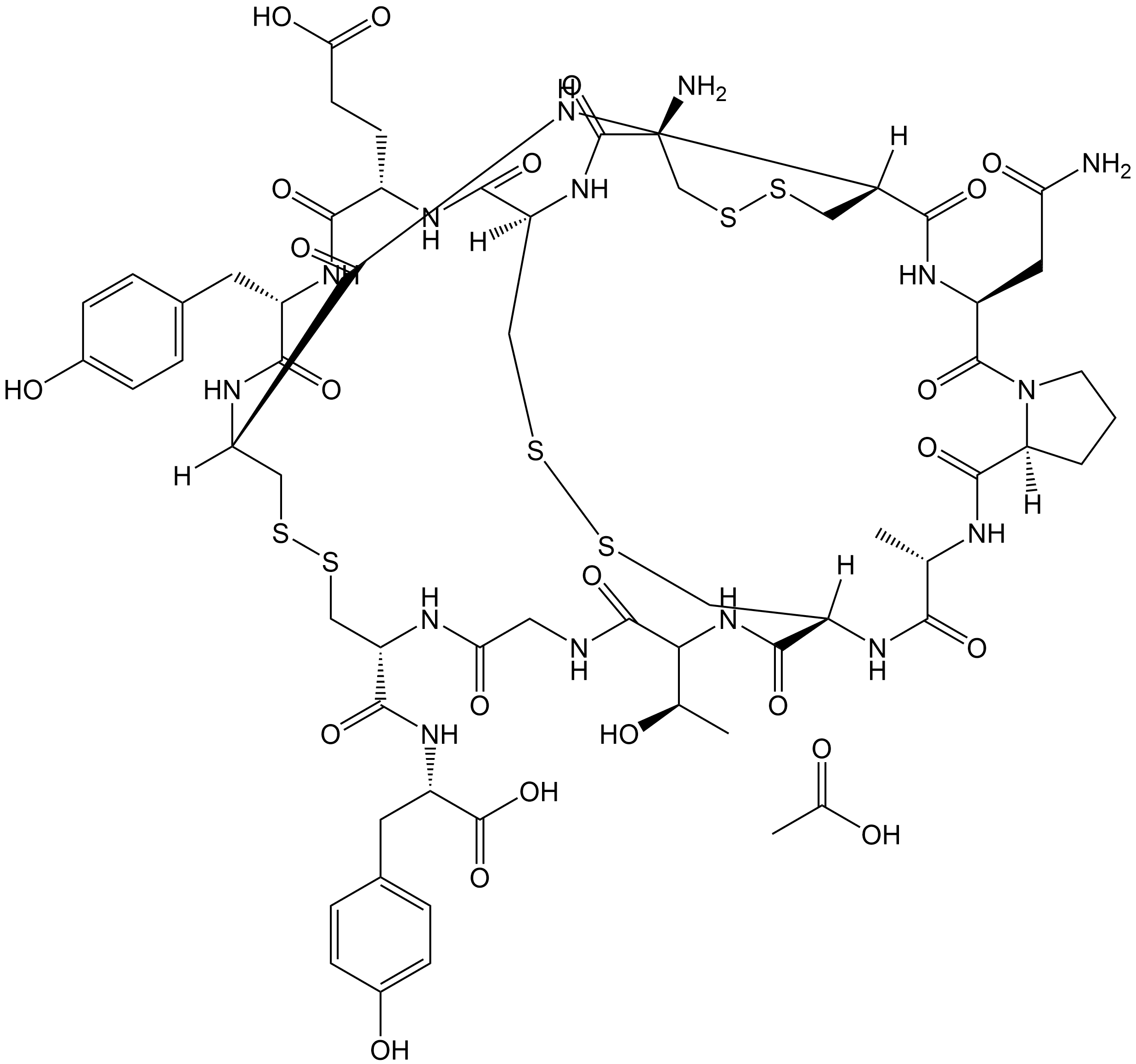 Linaclotide acetate