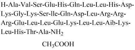 Abaloparatide acetate