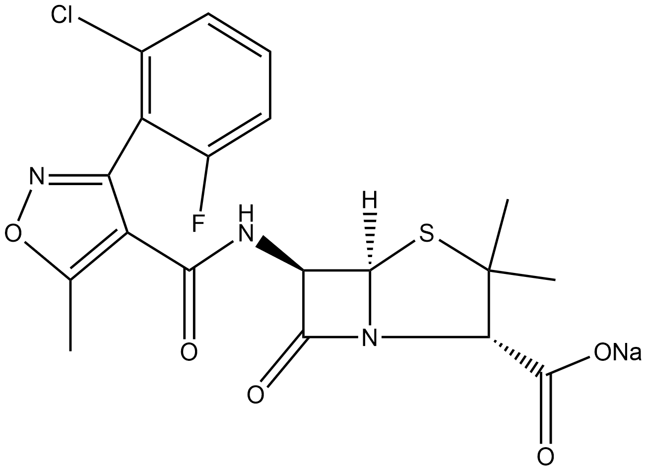 Flucloxacillin sodium