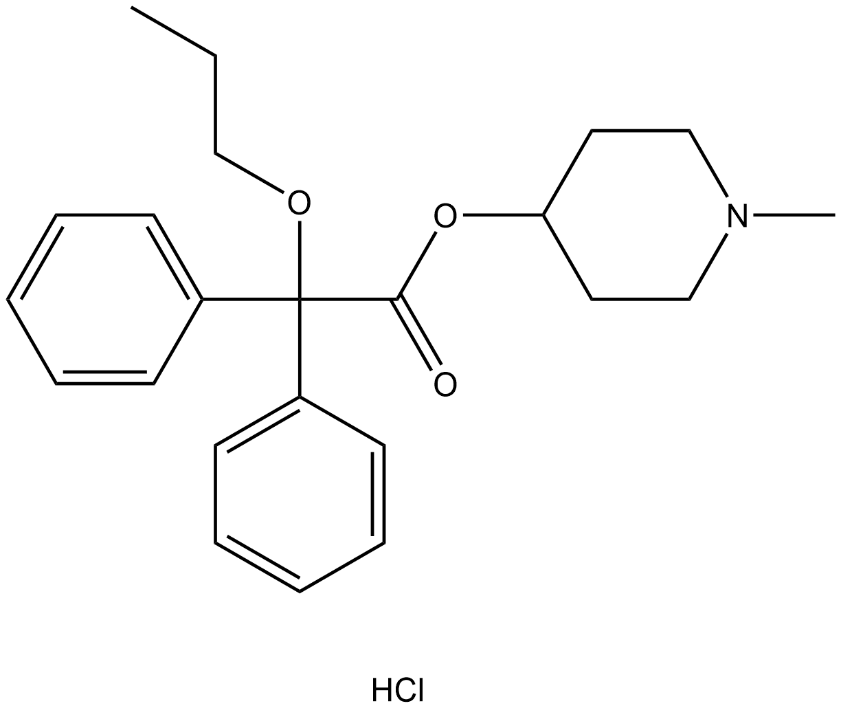 Propiverine hydrochloride