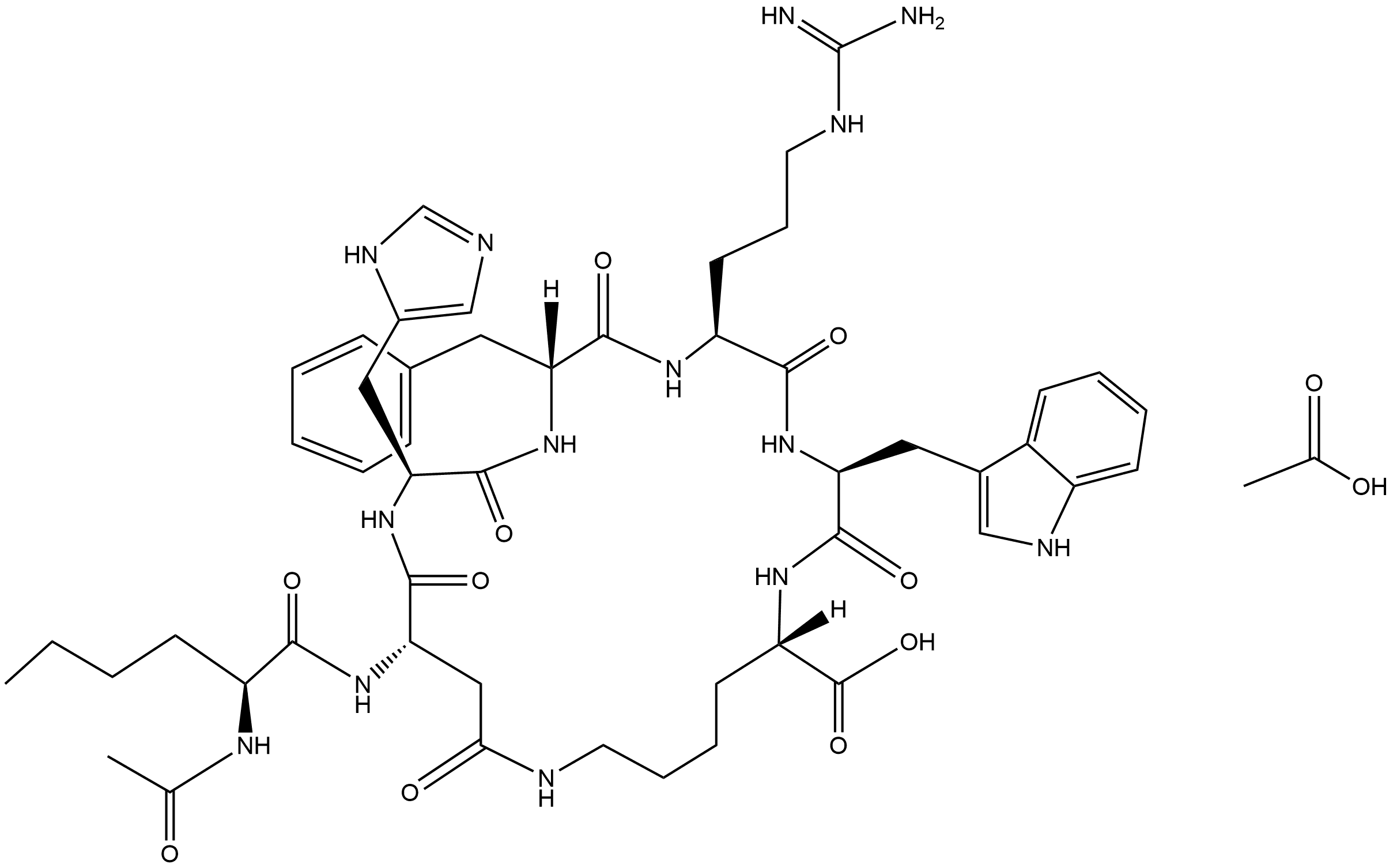 Bremelanotide Acetate