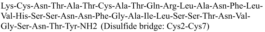 Amylin-amide, TFA( human)