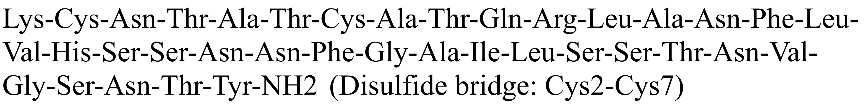 Amylin-amide, TFA( human)