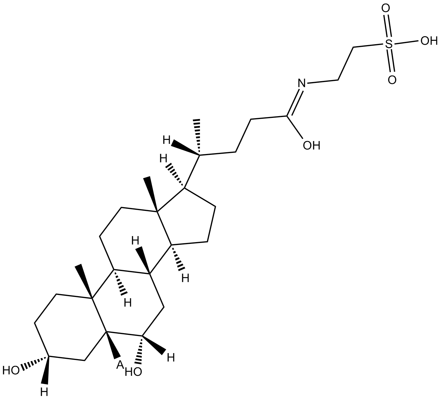 taurohyodeoxycholic acid