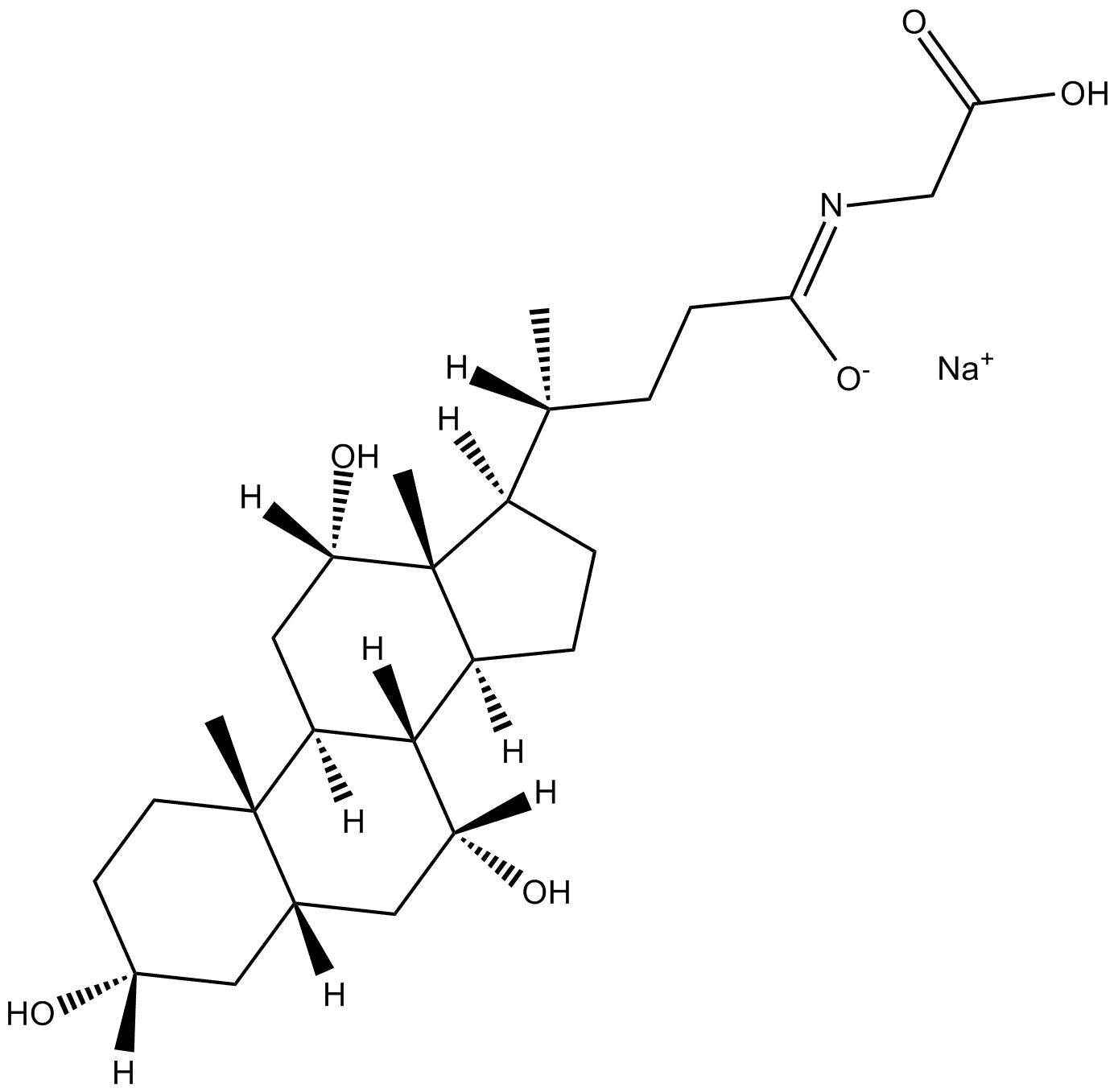 GLYCOCHOLIC ACID SODIUM SALT