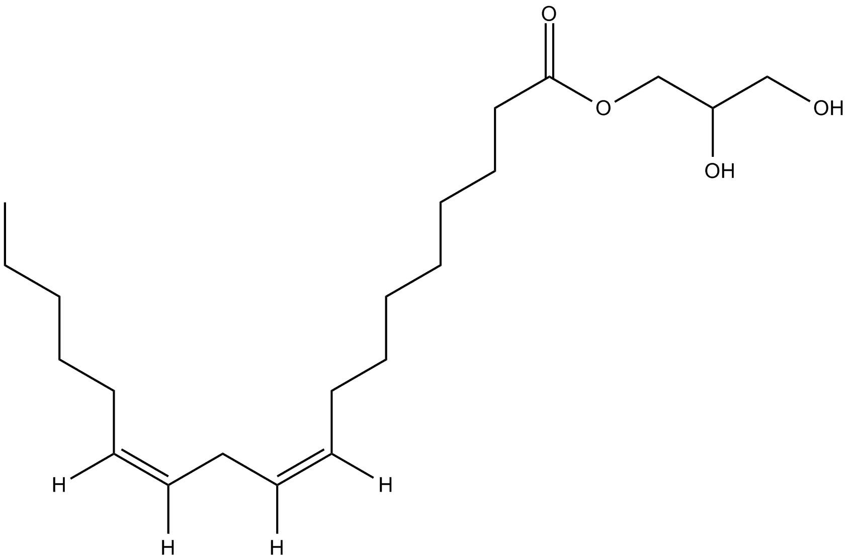 1-linoleoylglycerol (1-monolinolein)