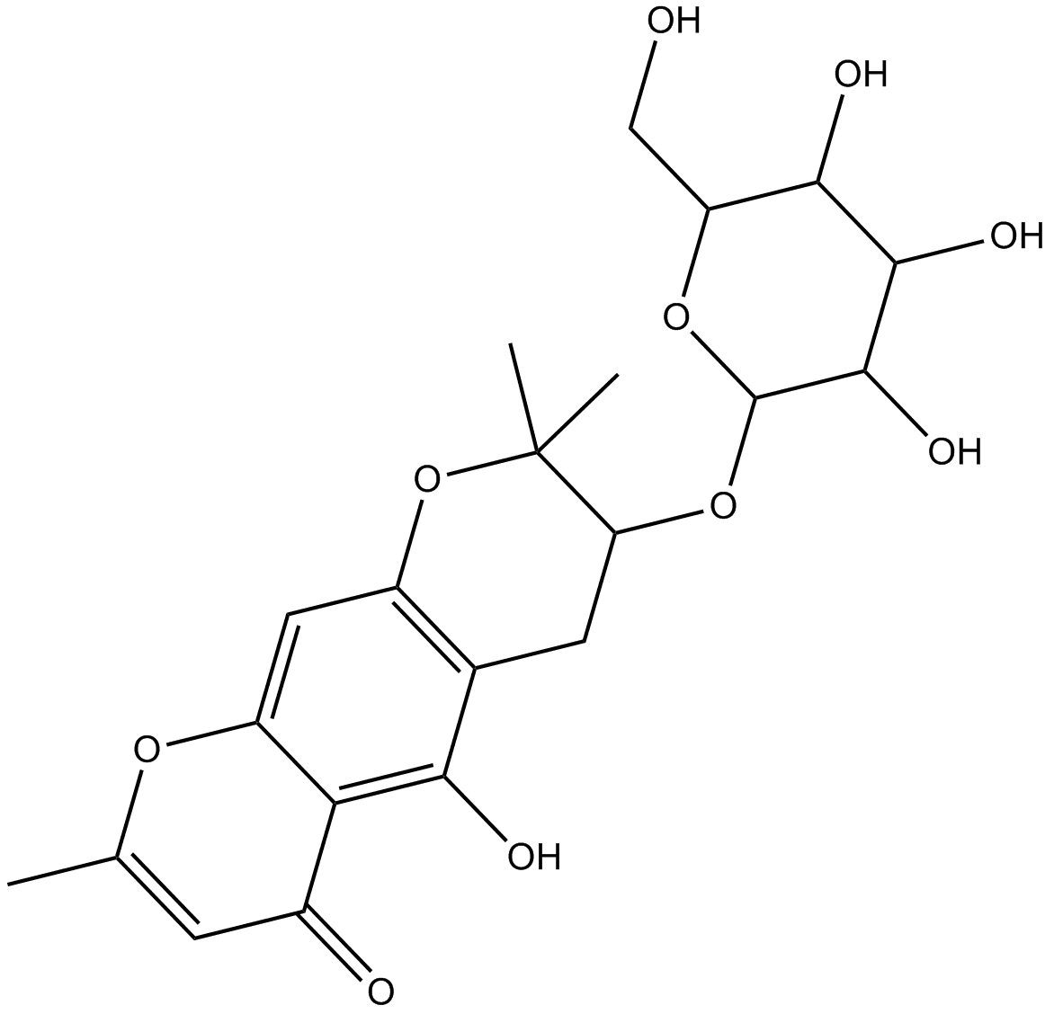 Sec-O-Glucosylhamaudol