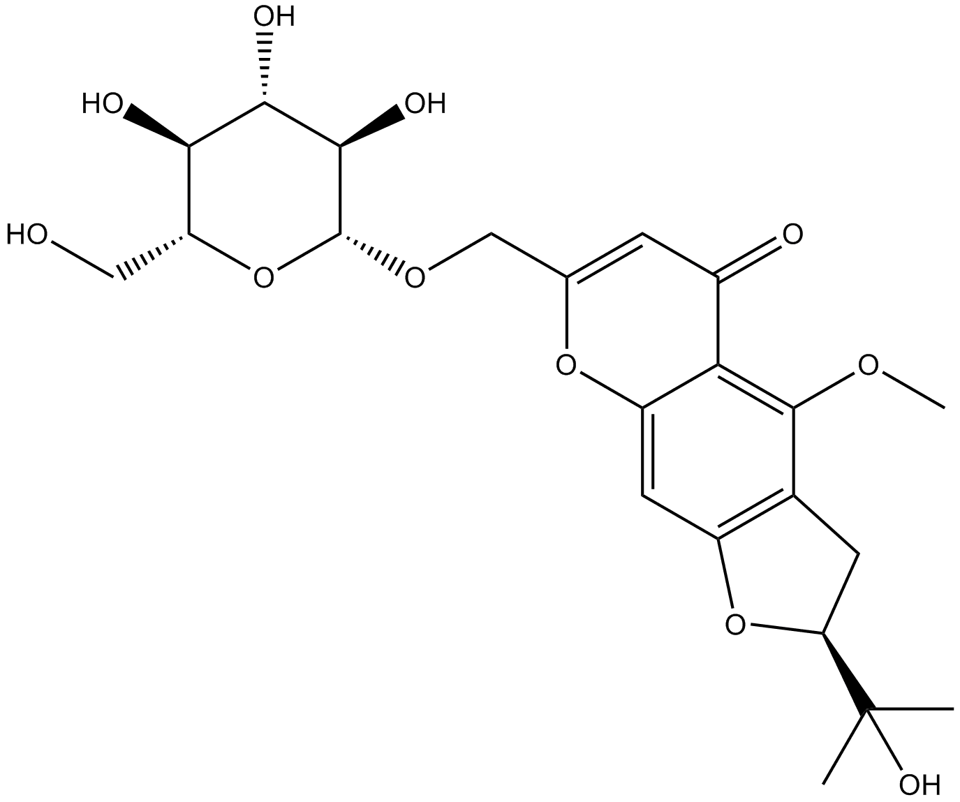 Prim-O-glucosylcimifugin