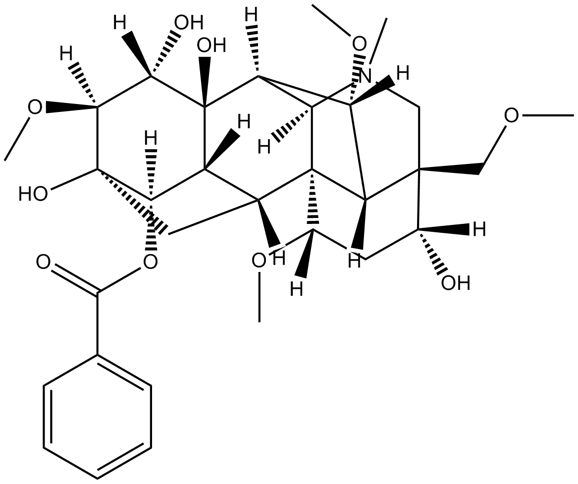 Benzoylmesaconitine