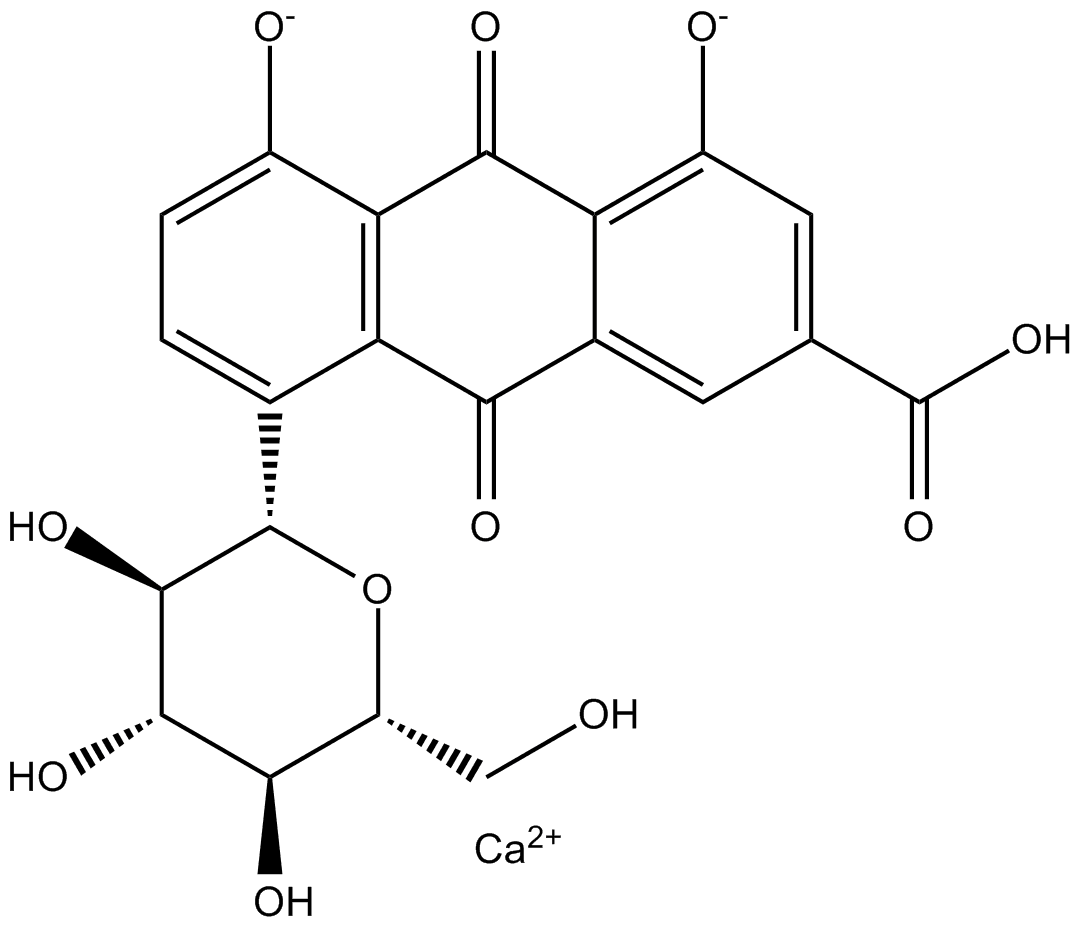 Rhein-8-O-β-D-glucopyranoside
