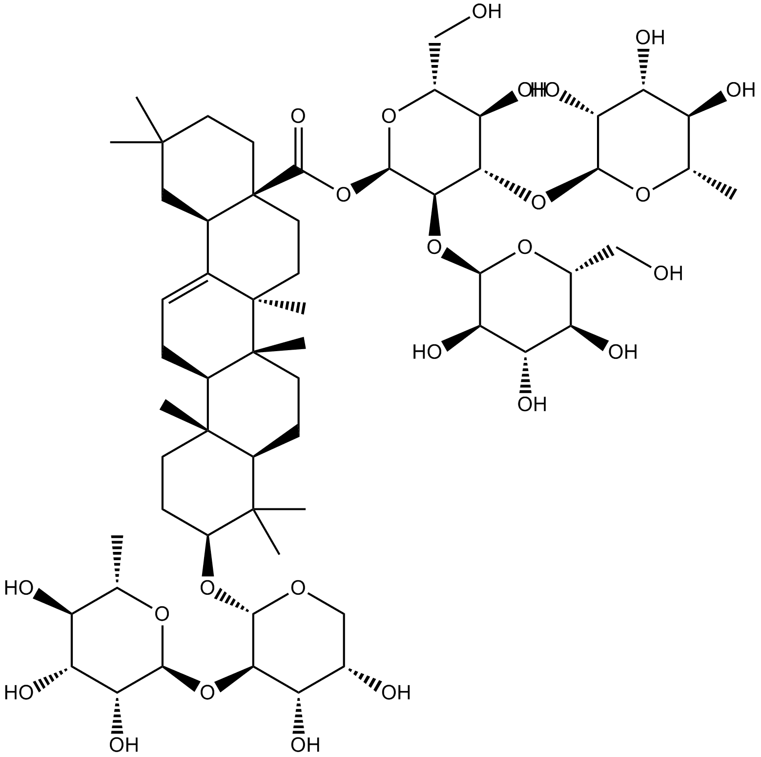 Hederasaponin B