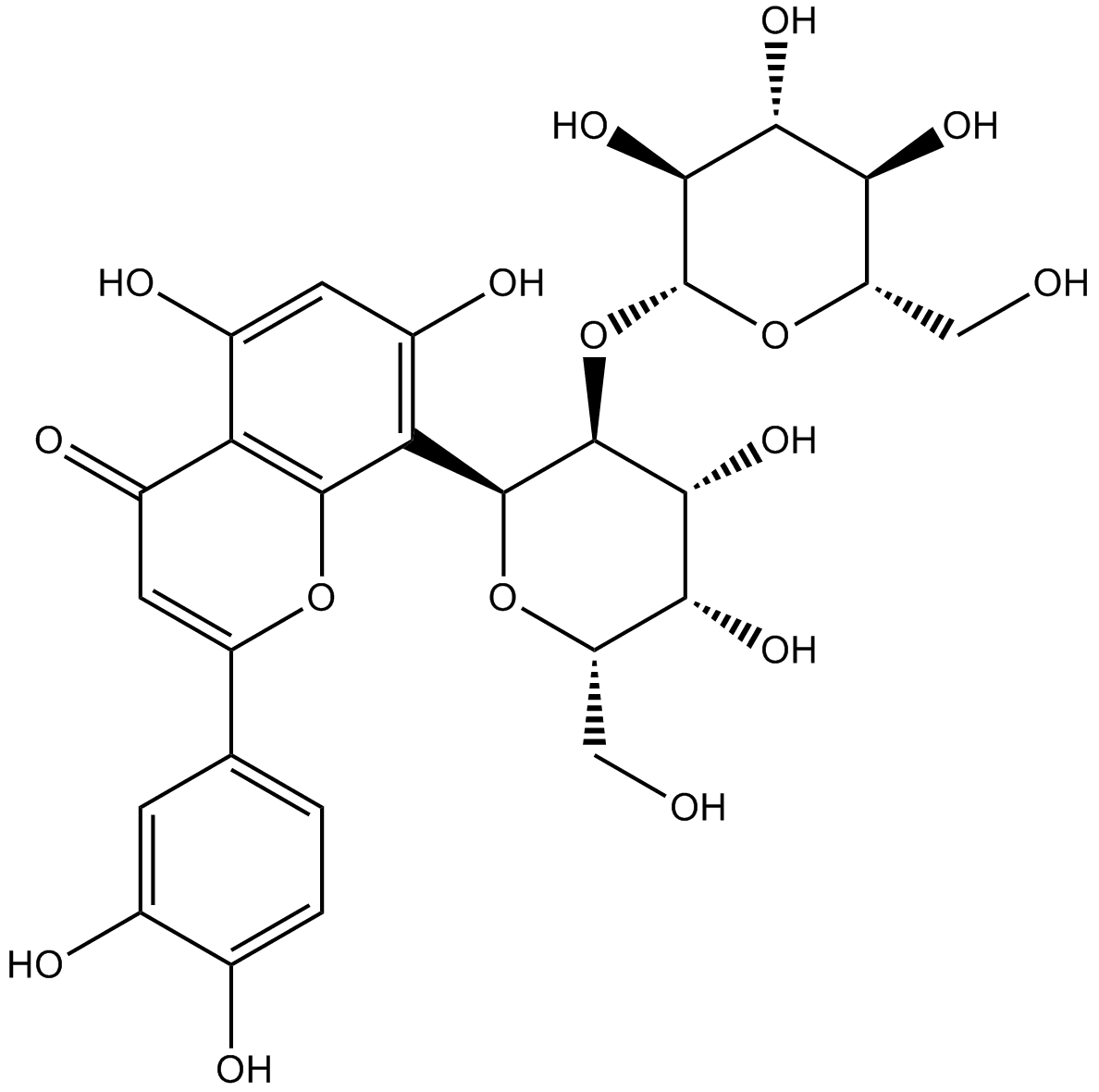 2"-O-beta-L-galactopyranosylorientin