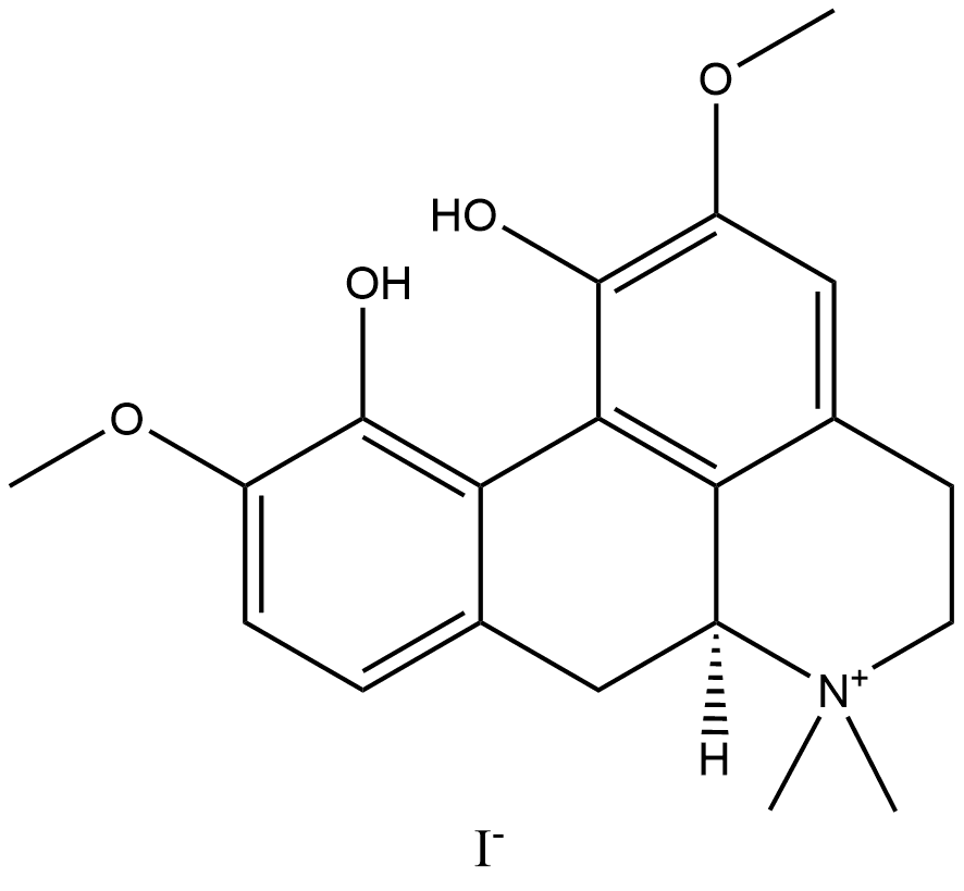 (+)-Magnoflorine iodide