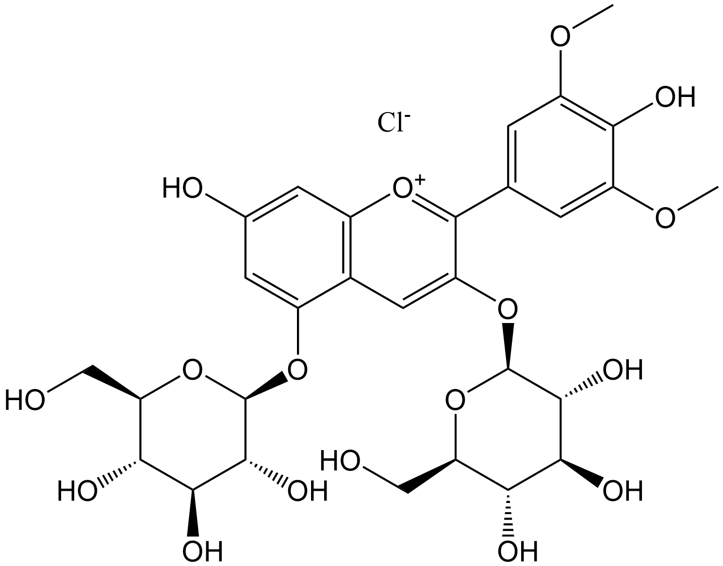 Malvidin-3,5-O-diglucoside chloride