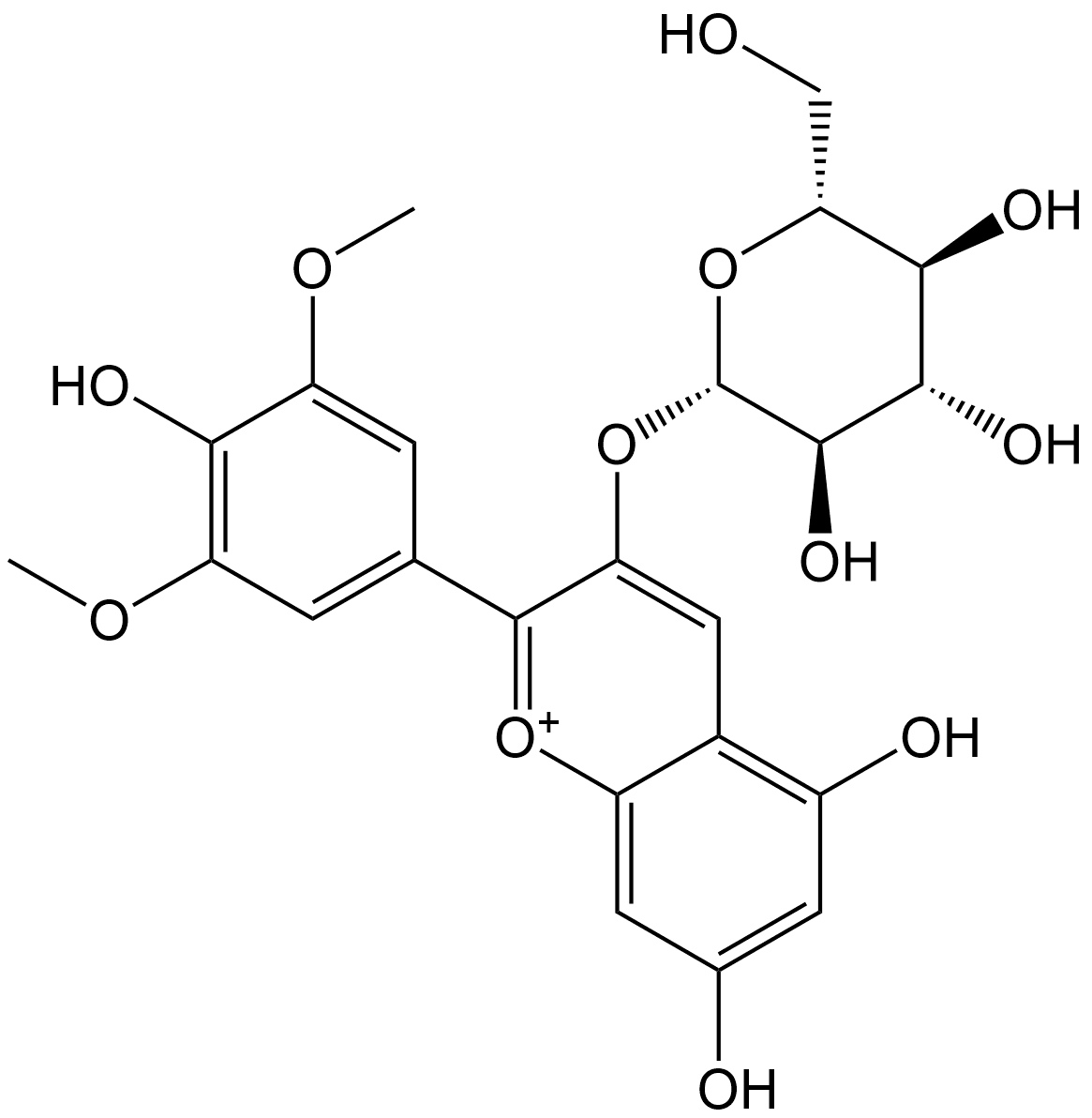 Malvidin 3-O-beta-D-glucopyranoside