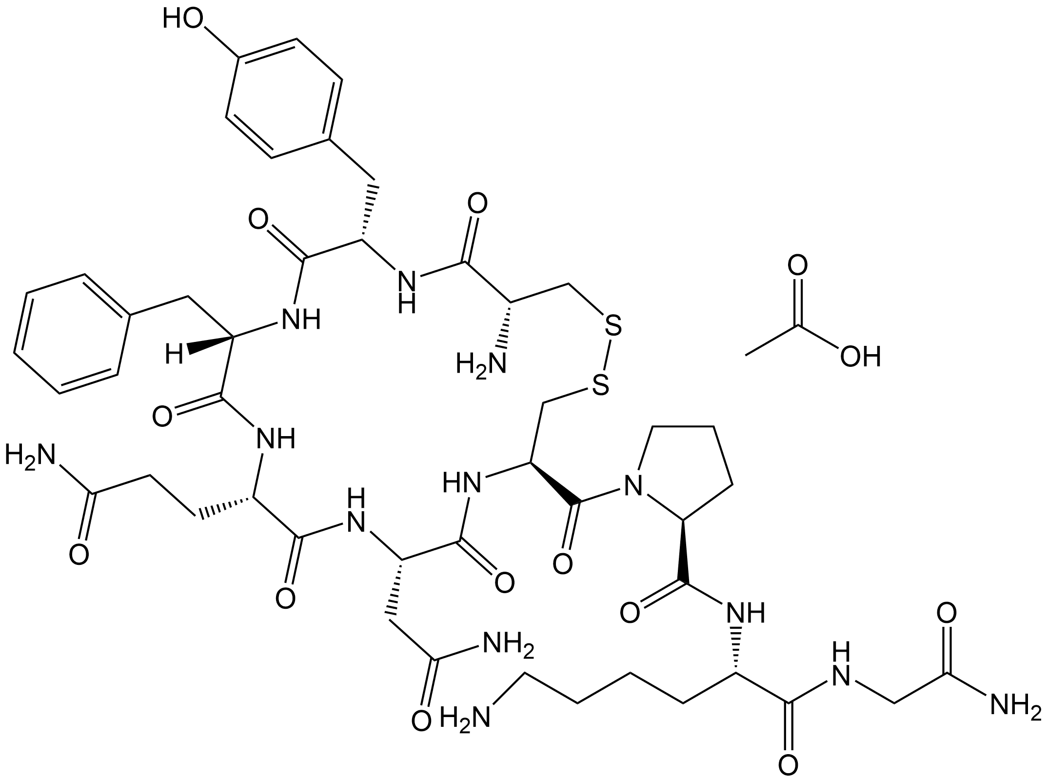 Lysine Vasopressin acetate