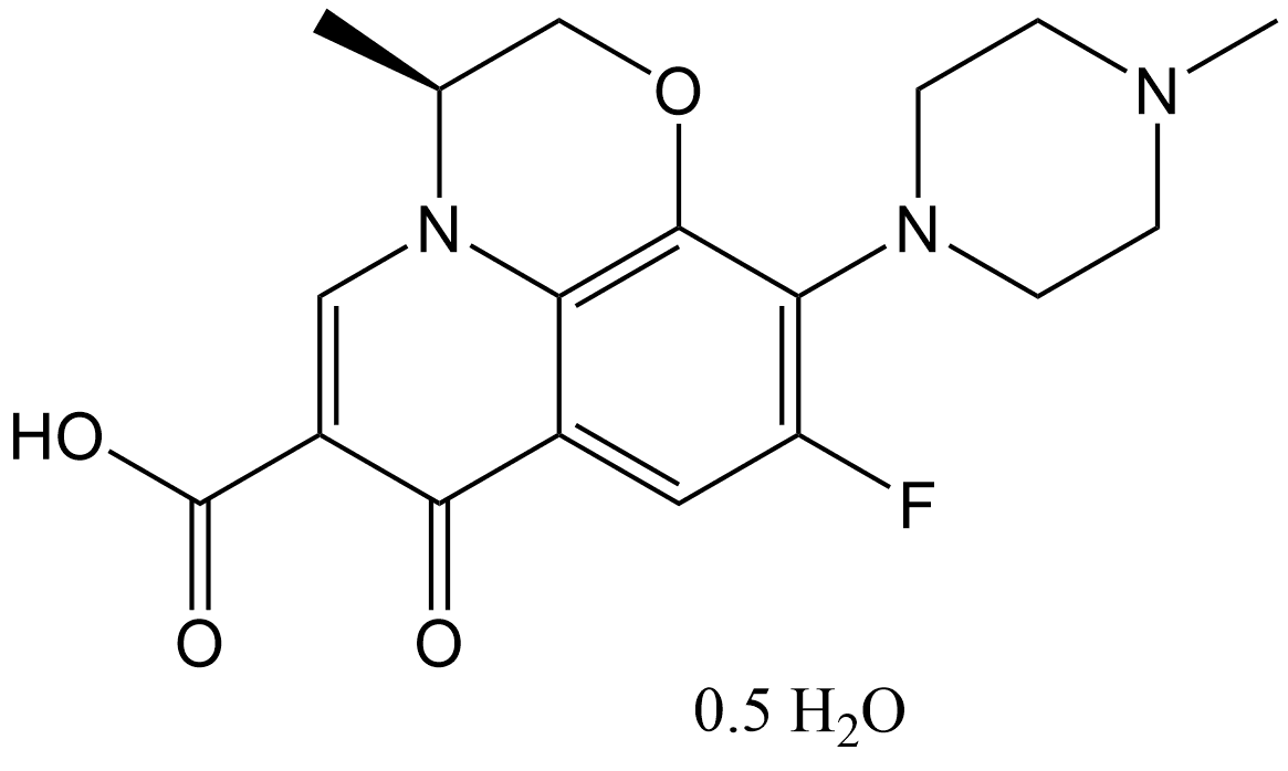 Levofloxacin hemihydrate