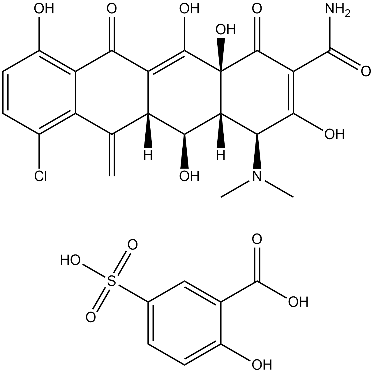 Meclocycline Sulfosalicylate