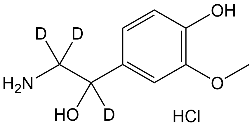 DL-Normetanephrine-d3 HCl