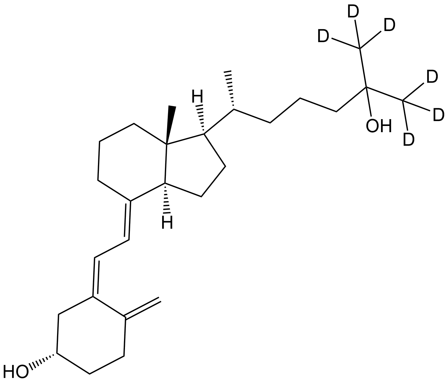 25-Hydroxyvitamin D3-d6