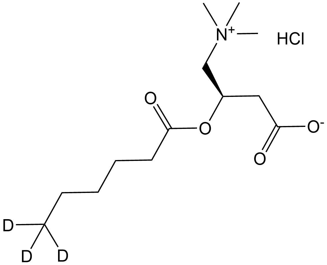 Hexanoyl carnitine-d3 HCl