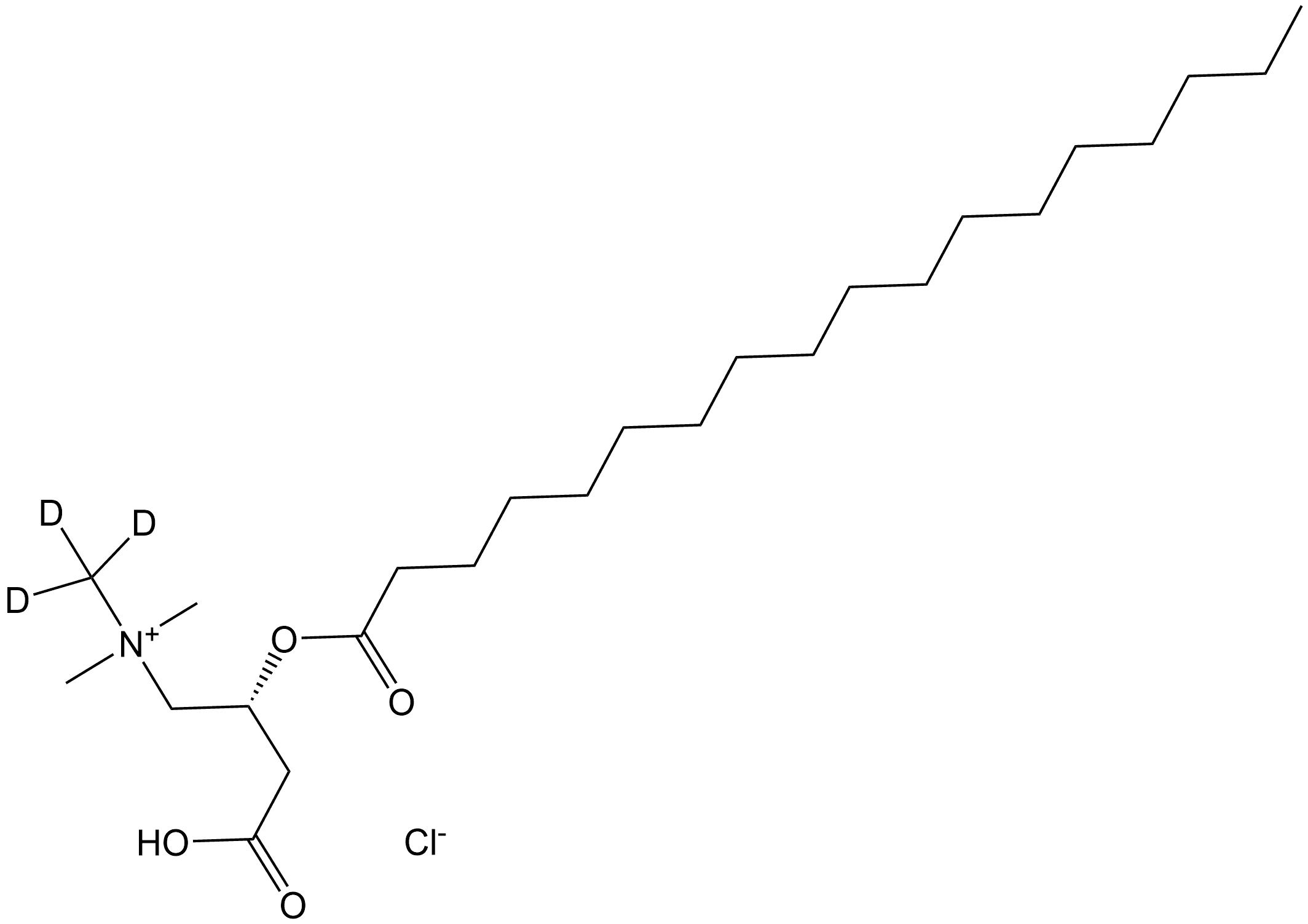 Octadecanoyl carnitine-d3 HCl