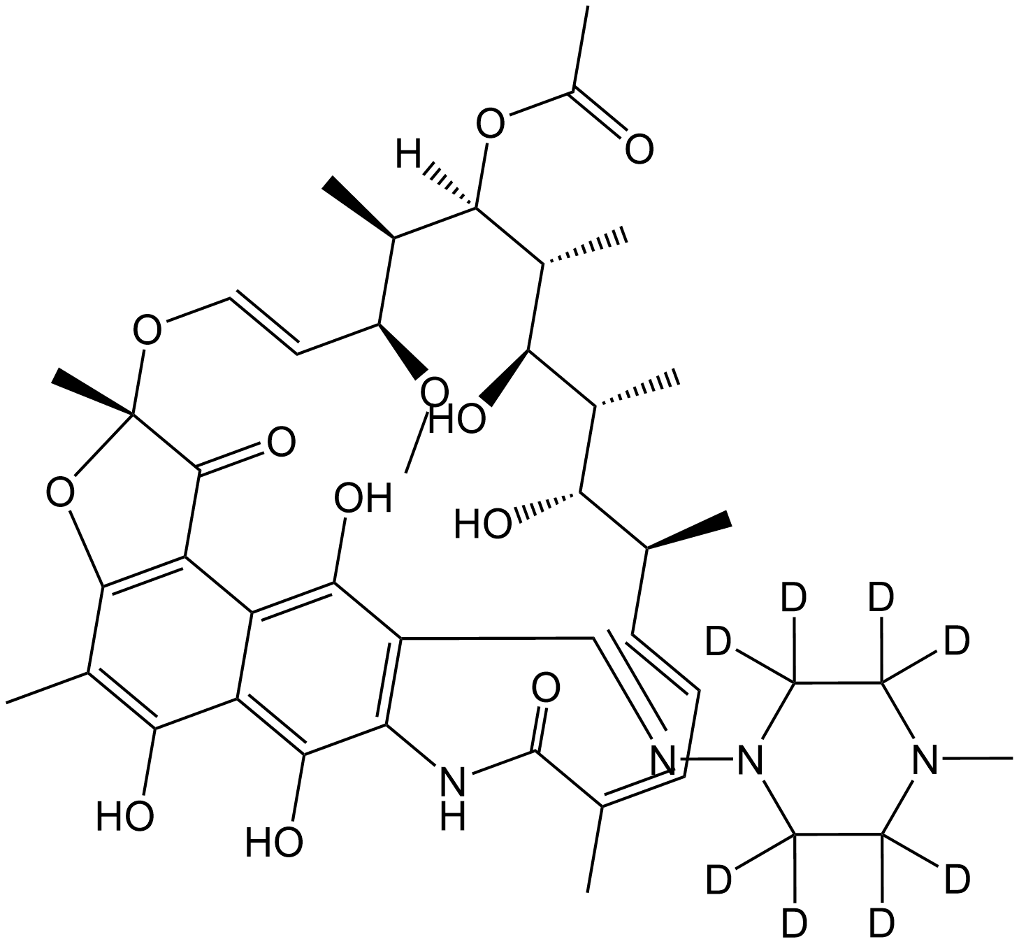 Rifampicin-d8