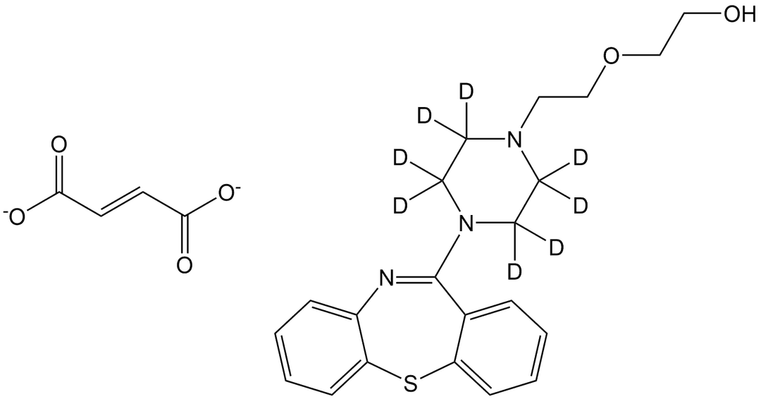 Quetiapine-d8 fumarate