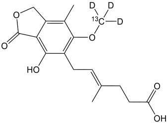 Mycophenolic acid-13C,d3