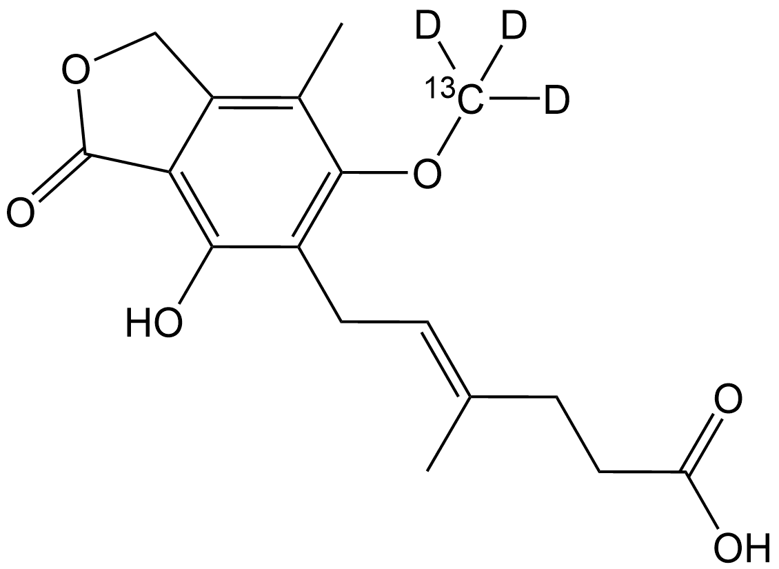 Mycophenolic acid-13C,d3