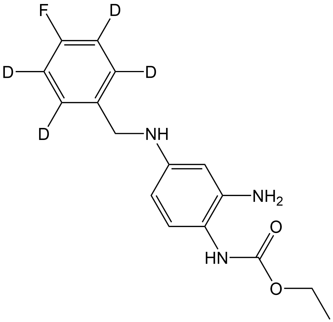 Retigabine-d4