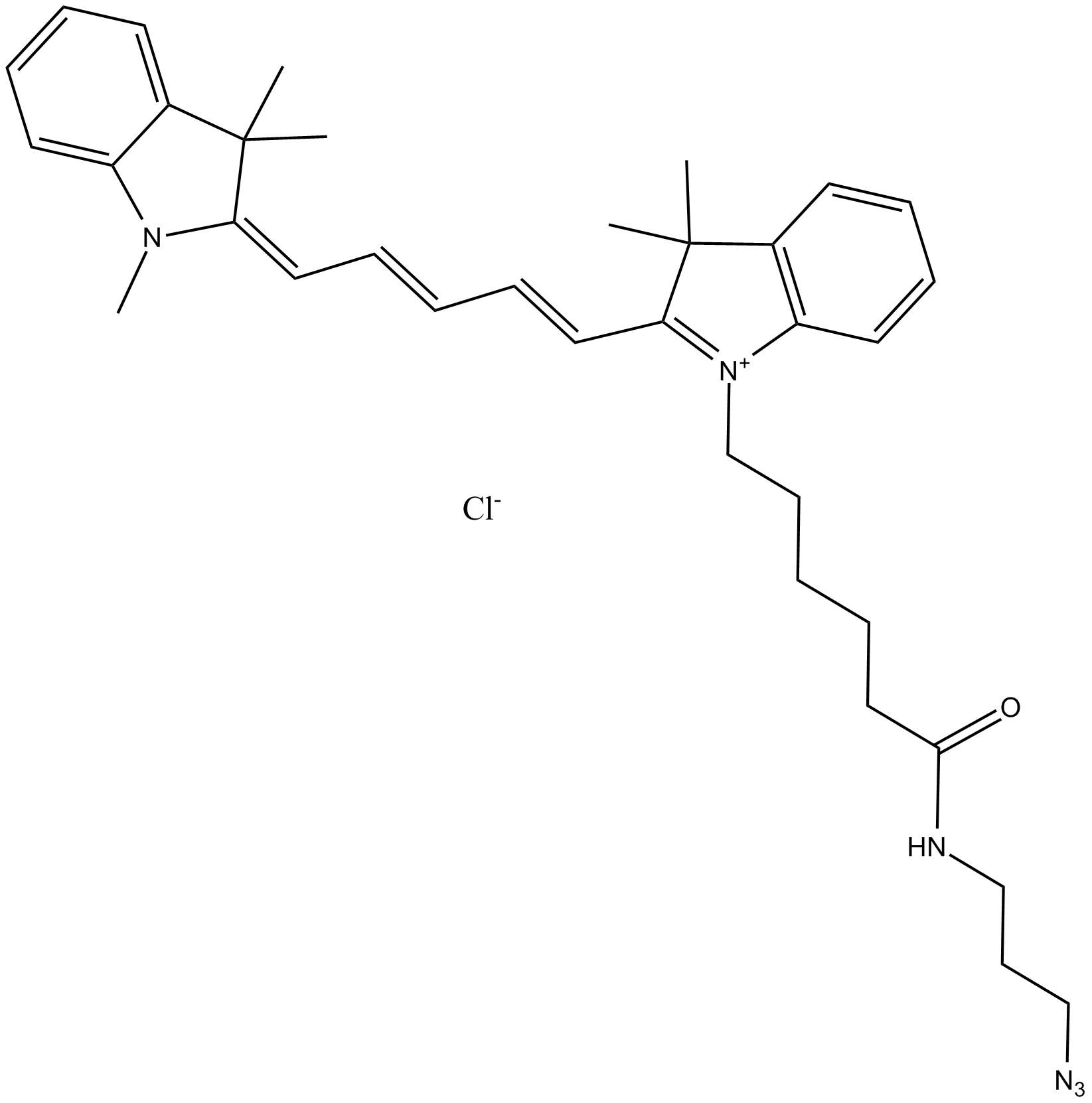 Cy5 azide (non-sulfonated)