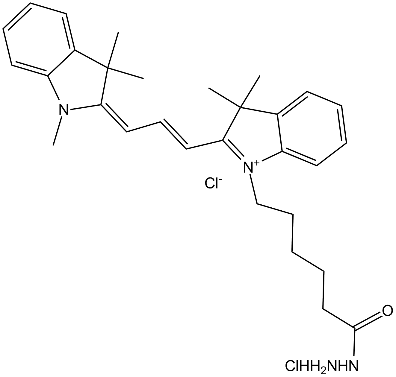 Cy3 hydrazide (non-sulfonated)
