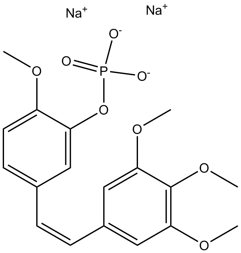 Fosbretabulin (Combretastatin A4 Phosphate (CA4P)) Disodium