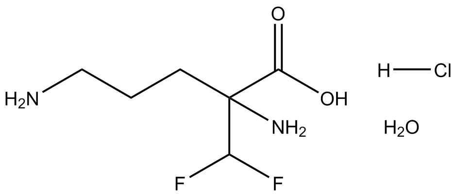 DL-α-Difluoromethylornithine (hydrochloride hydrate)