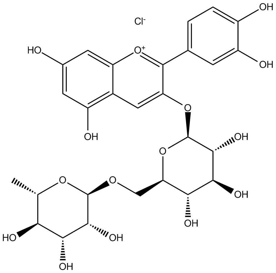 Keracyanin (chloride)