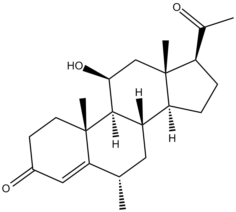 6α-methyl-11β-Hydroxyprogesterone