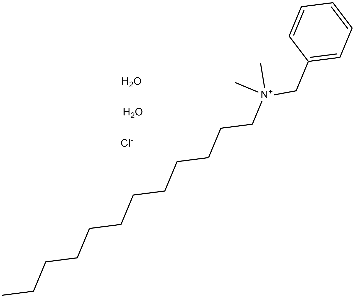 Benzyldodecyldimethylammonium chloride dihydrate