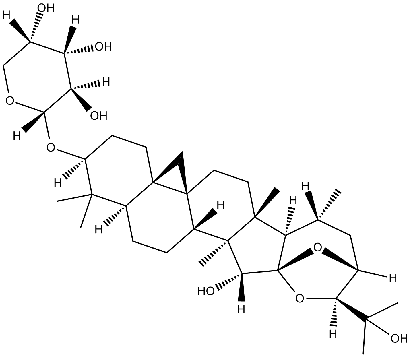 Cimigenol-3-O-α-L-arabinoside